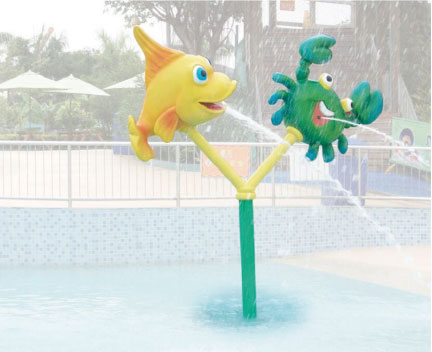 Peces Cartoon juego acuático
