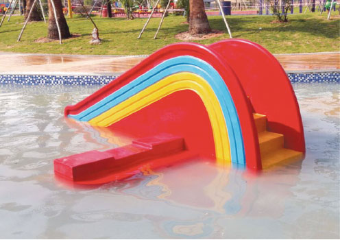 Rainbow Slide juego acuático tipo resbaladilla
