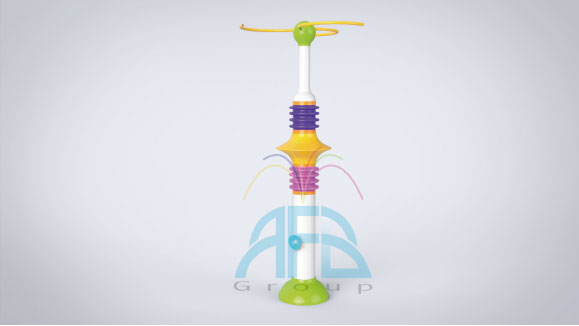 Spiral Shower juego acuático