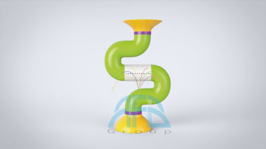 Twist Wave juego acuático